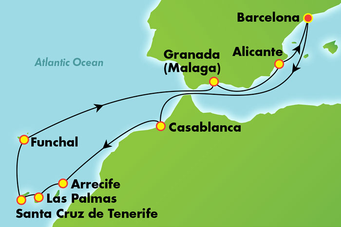 canary islands cruise ncl