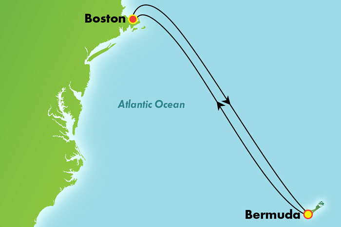 norwegian cruise line boston to bermuda