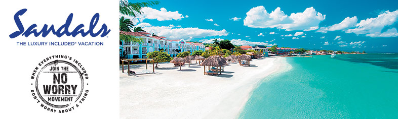 Beachfront views - Sandals Resorts